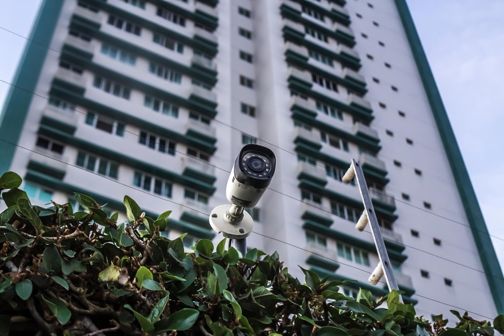 Security patrol vehicle at North Coast residential estate