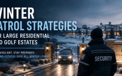 Winter Patrol Strategies for Large Residential and Golf Estates